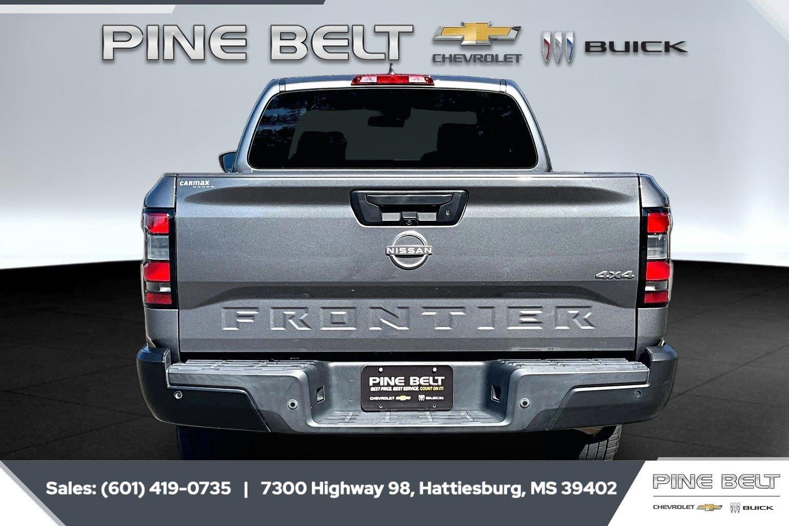 Used 2022 Gray Nissan King Cab S 4x4 image 4