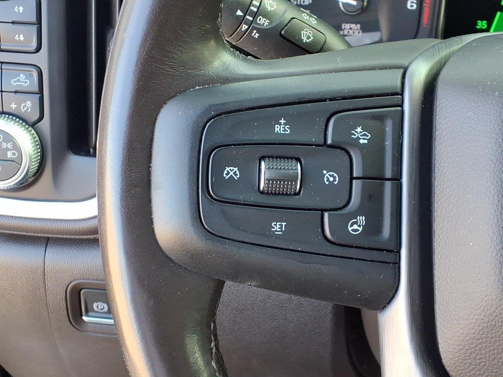 Used 2021 Satin Steel Met GMC 4WD Denali Crew Cab image 11