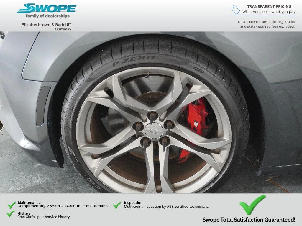 Used 2017 Nightfall Gray Metallic Chevrolet 1SS image 27