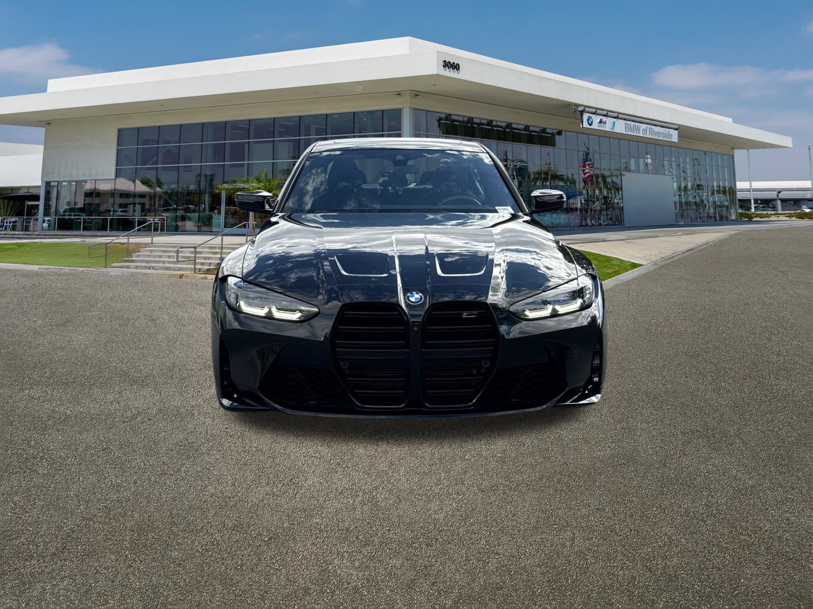 Certified Used 2023 Black Sapphire Metallic BMW Competition image 3