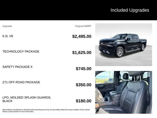 Used 2019 BLACK Chevrolet High Country image 5