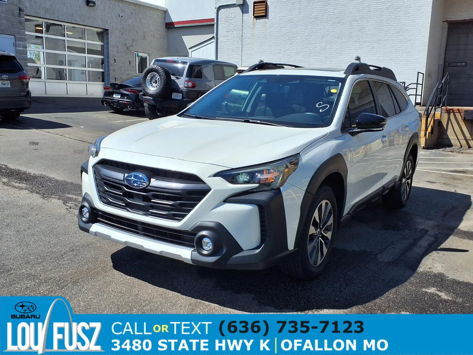 Used 2024 Crystal White Pearl Subaru Limited image 33