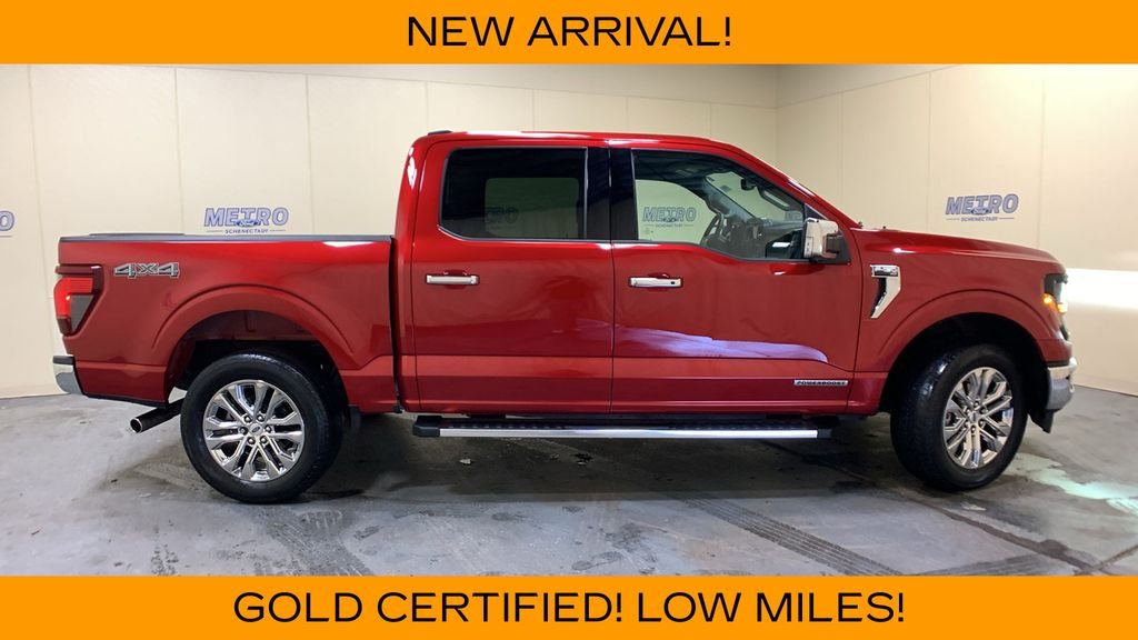 Certified Used 2024 Red Metallic Ford XLT image 2