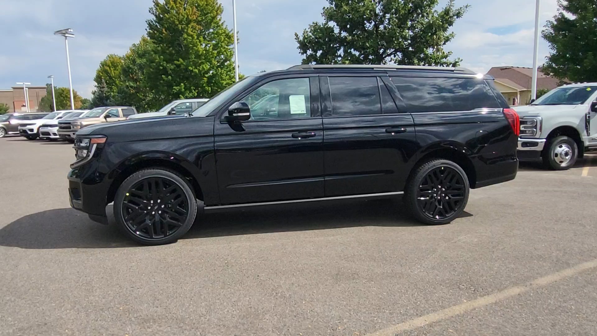 New 2027 Agate Black Metallic Ford Platinum image 2