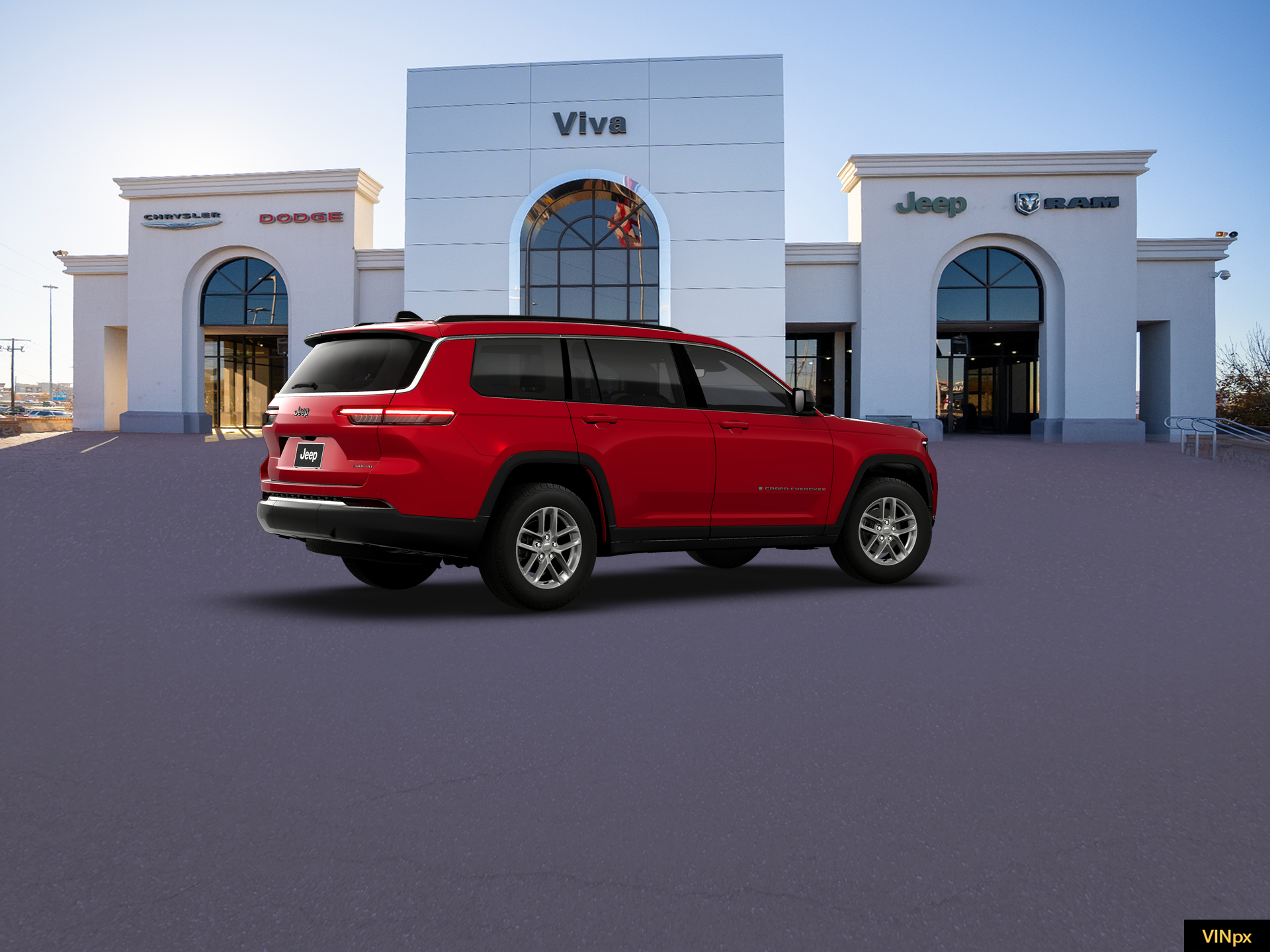 New 2026 Velvet Red Pearl-Coat Exterior Paint Jeep Laredo image 8