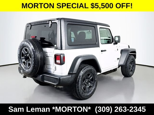 New 2026 Bright White Clear-Coat Exterior Paint Jeep Sport image 7