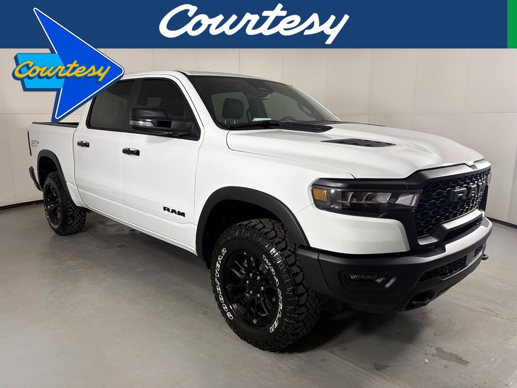 New 2027 Bright White Clear-Coat Exterior Paint RAM Rebel image 1