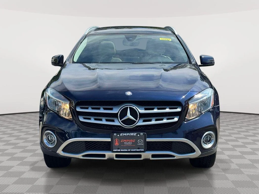 Used 2018 Cavansite Blue Metallic Mercedes-Benz 4MATIC® image 2