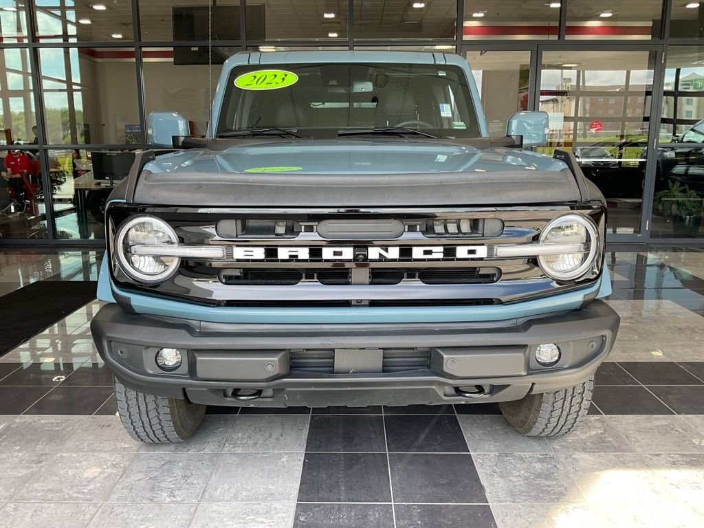 Used 2023 Ford Bronco 4-Door Outer Banks with VIN 1FMDE5BH0PLB45370 for sale in Kansas City