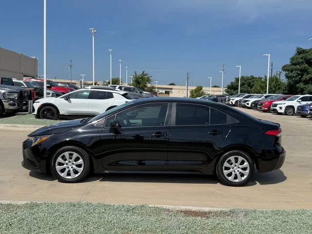 Certified Used 2023 MIDNIGHT BLACK METAL Toyota LE image 8