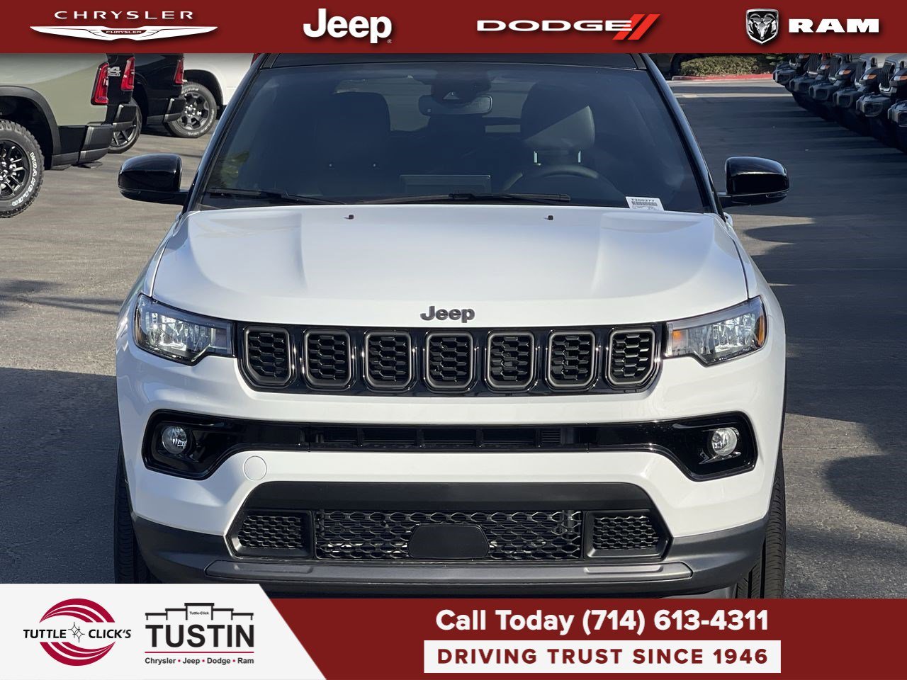 New 2026 Bright White Clearcoat Jeep Limited Altitude image 2