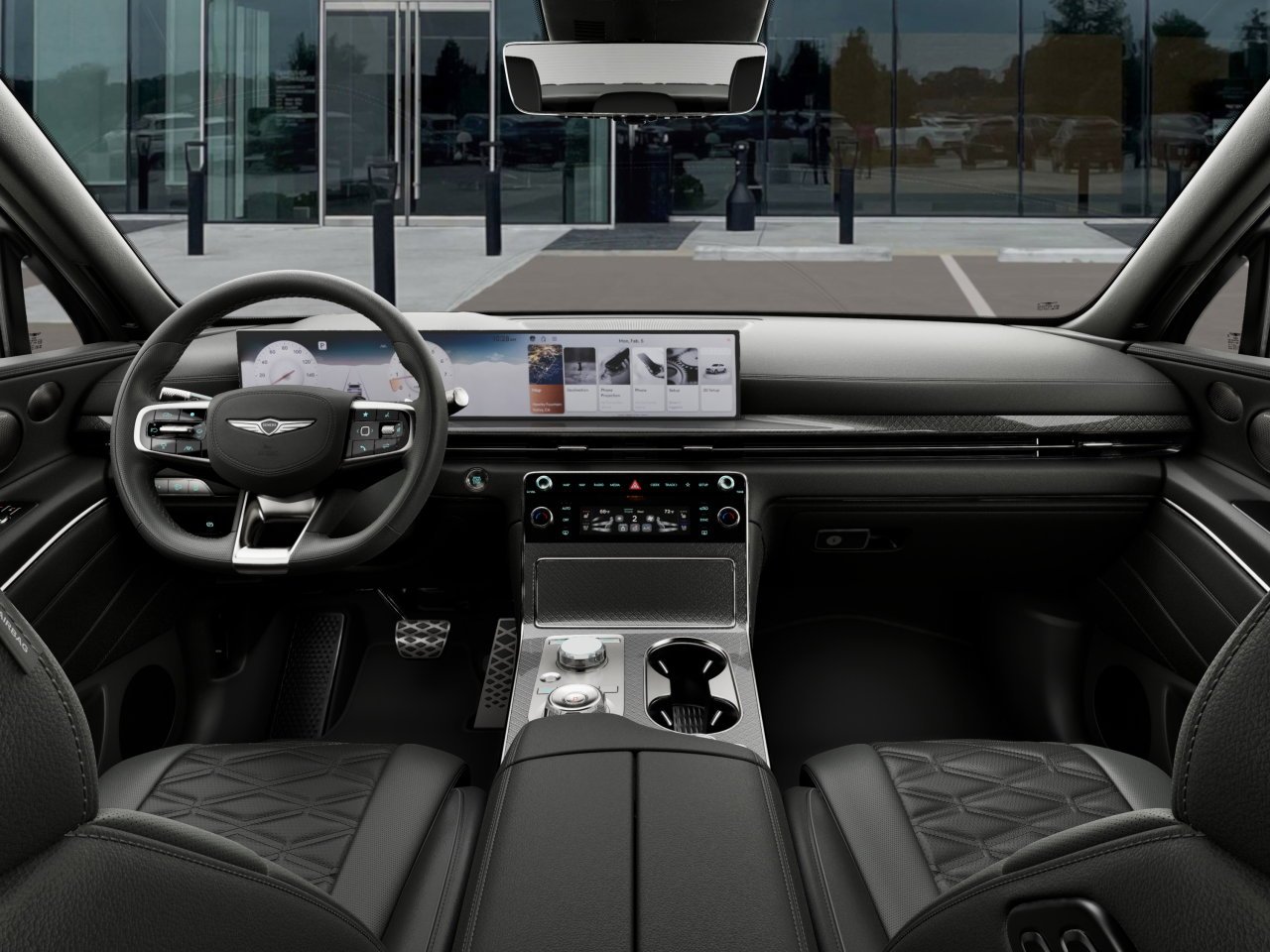 New 2026 White Genesis 3.5T E-SC MHEV image 27