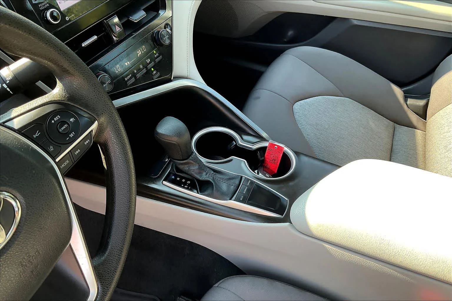 Used 2024 Celestial Silver Metallic Toyota LE image 17