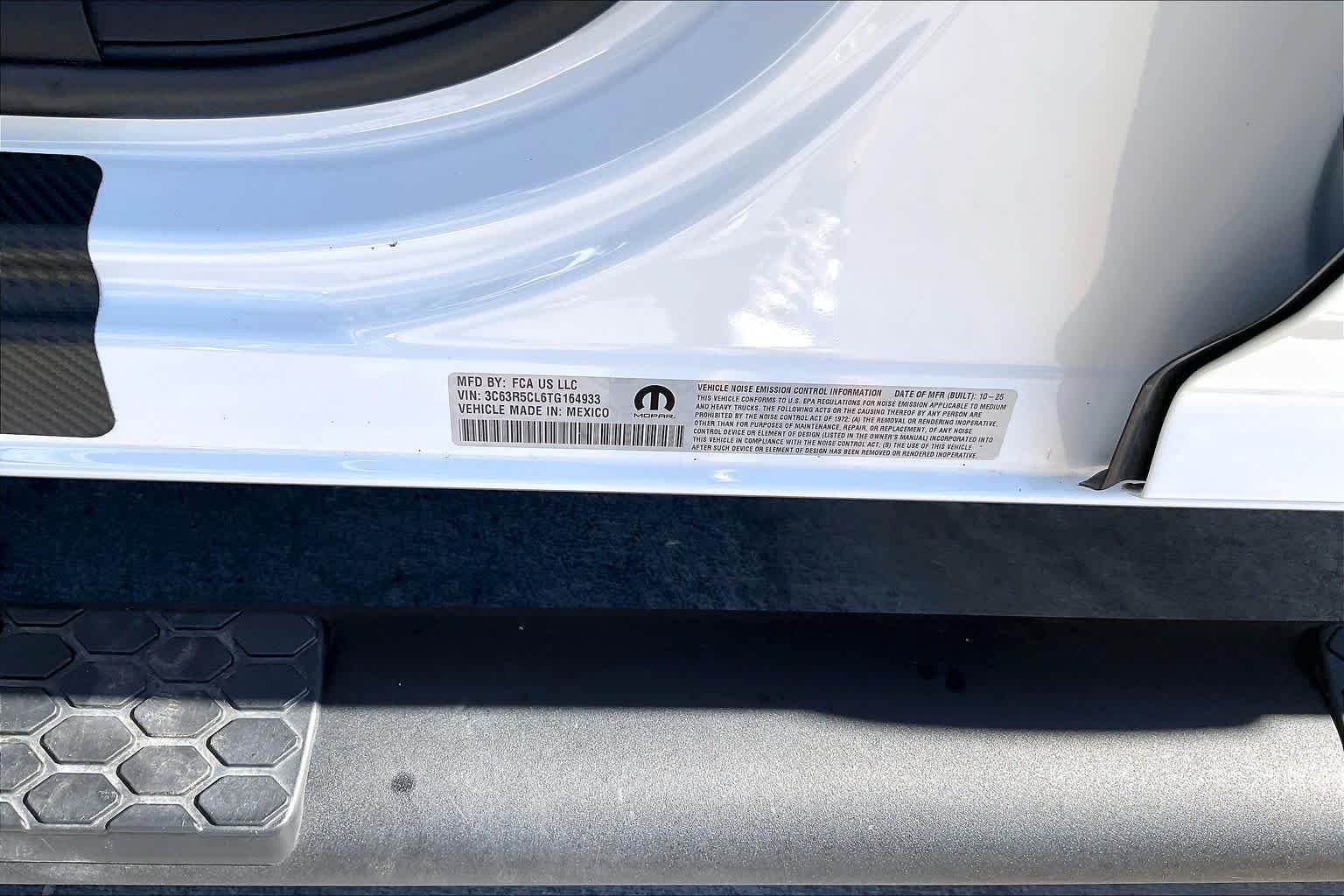 Certified Used 2026 Bright White Clearcoat Ram Black Express image 34