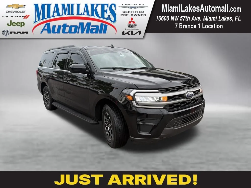 Used 2024 Black Metallic Ford XLT image 1