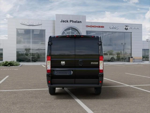 New 2026 Black Clear-Coat Exterior Paint RAM 1500 Low Roof Cargo Van 118 WB image 33