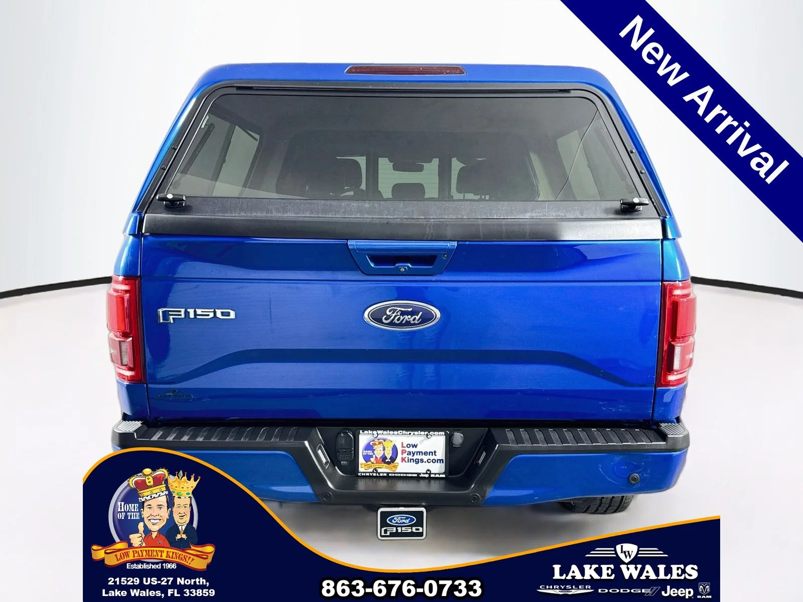 Certified Used 2016 Blue Ford Lariat image 6