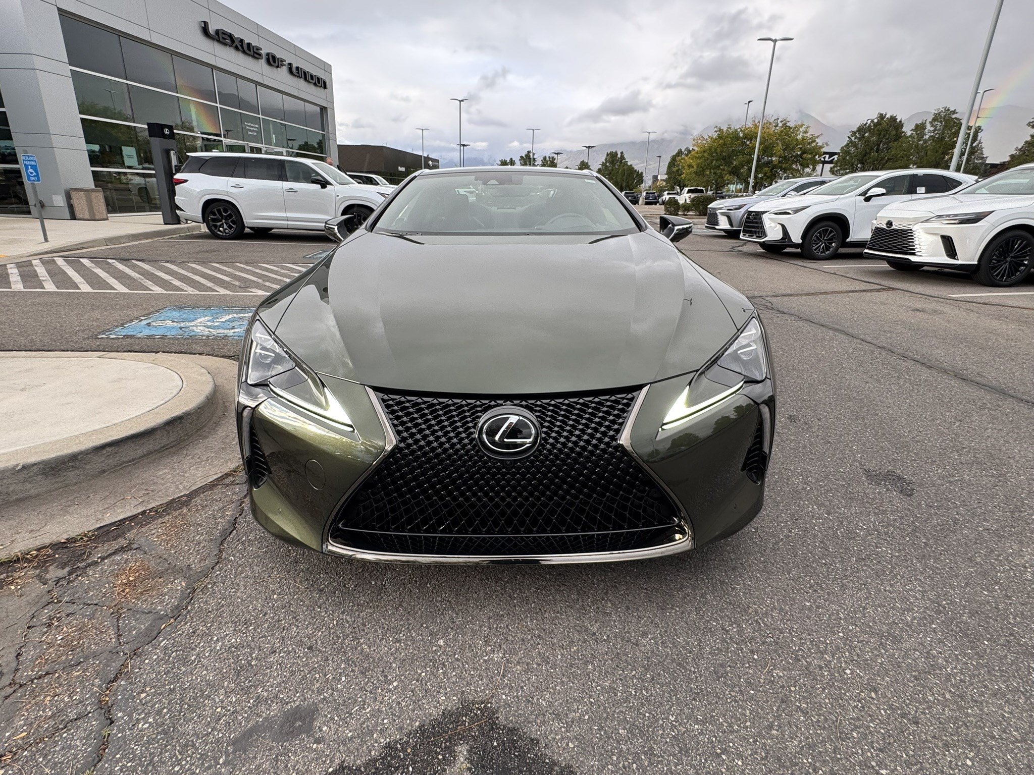 Certified Used 2025 NORI GREEN PEARL Lexus 500 image 9