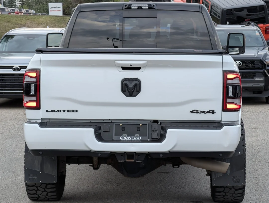 Certified Used 2024 White RAM Limited - Mega Cab - Cummins Turbo Diesel - Air Suspension - Leather - 12 Uconnect & More! image 7