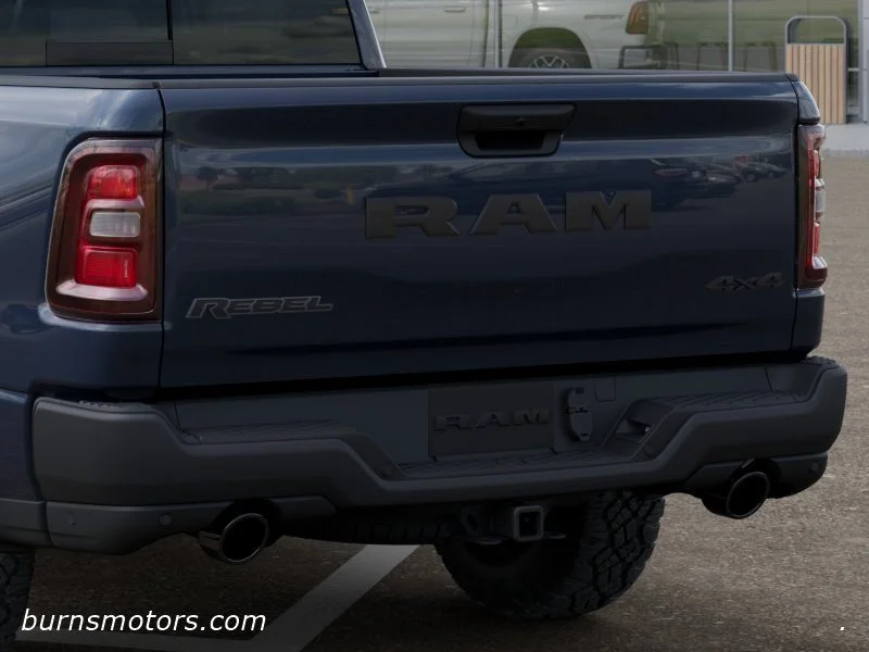 New 2026 Forged Blue Metallic Exterior Paint RAM Rebel image 13