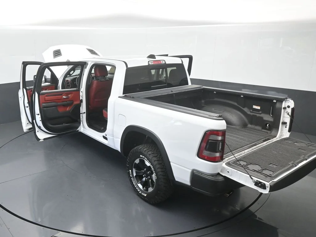 Used 2023 Bright White Clearcoat Ram Rebel image 66