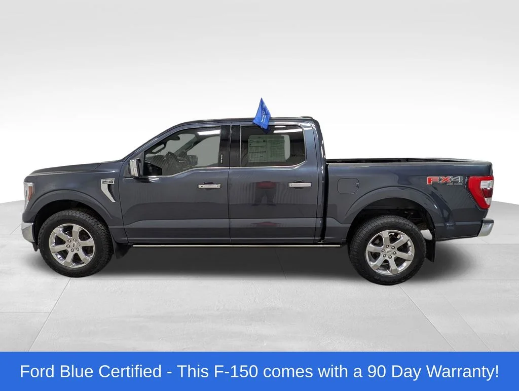 Certified Used 2022 Smoked Quartz Metallic Tinted Clearcoat Ford Lariat image 1