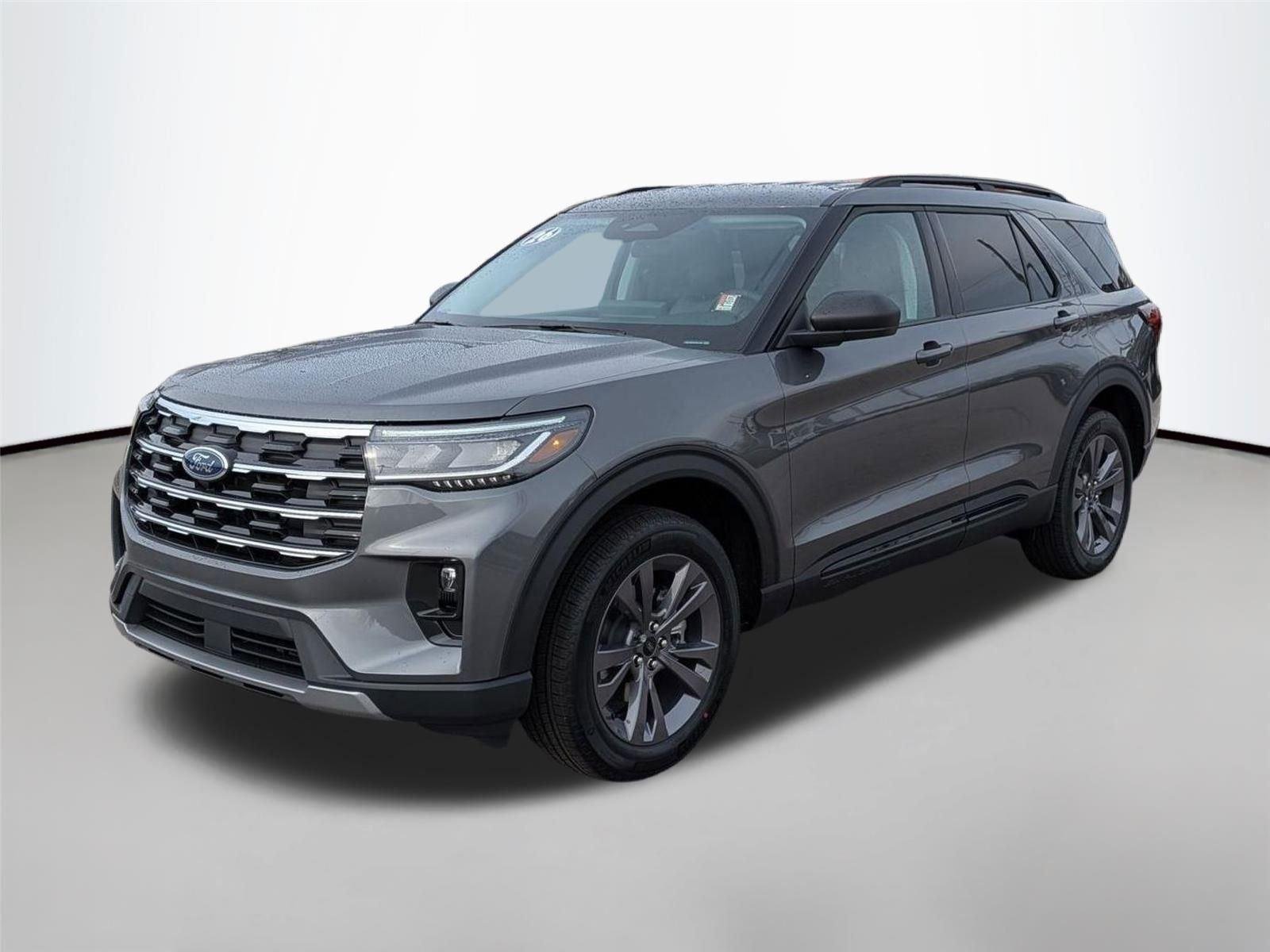 New 2026 Carbonized Gray Metallic Ford Active image 1