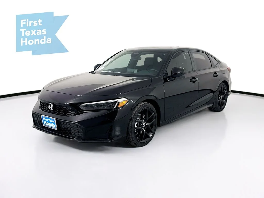 New 2026 Crystal Black Pearl Honda Sport image 4