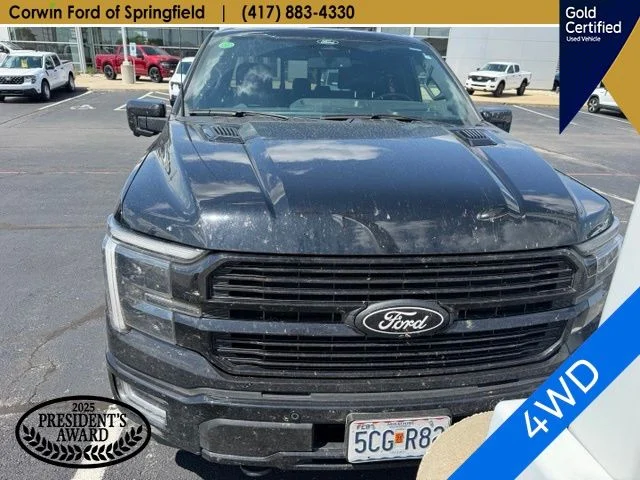 Used 2024 Agate Black Metallic Ford Platinum image 2