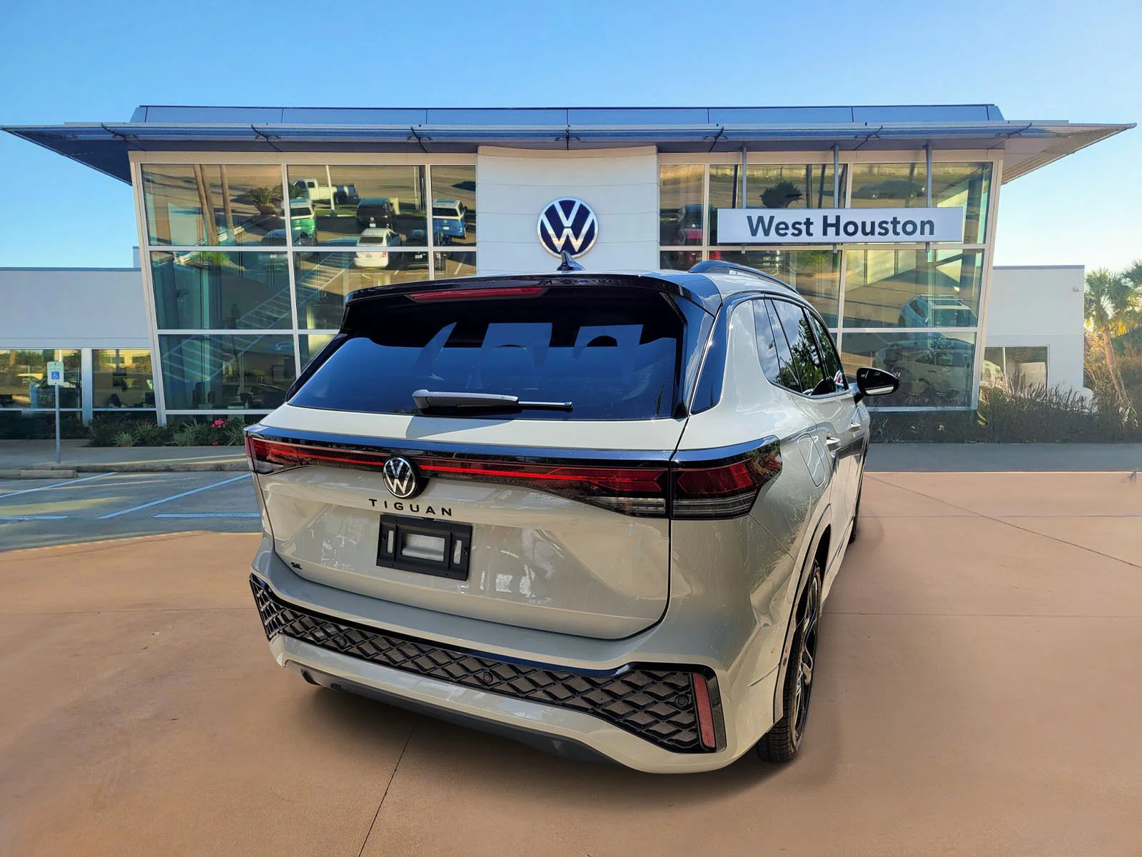 New 2026 Beige Volkswagen SE R-Line Black image 4