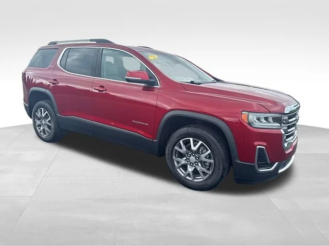Used 2023 Volcanic Red Tintcoat GMC SLE image 8