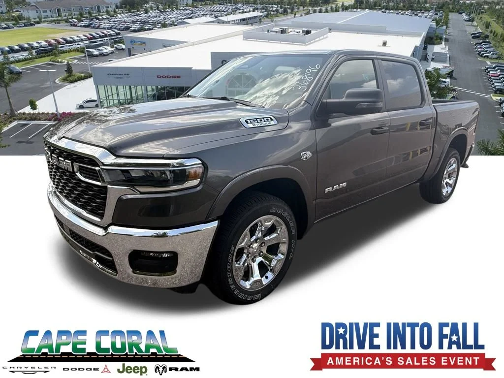 New 2026 Granite Crystal Metallic Clear-Coat Exterior Paint RAM Big Horn/Lone Star image 1