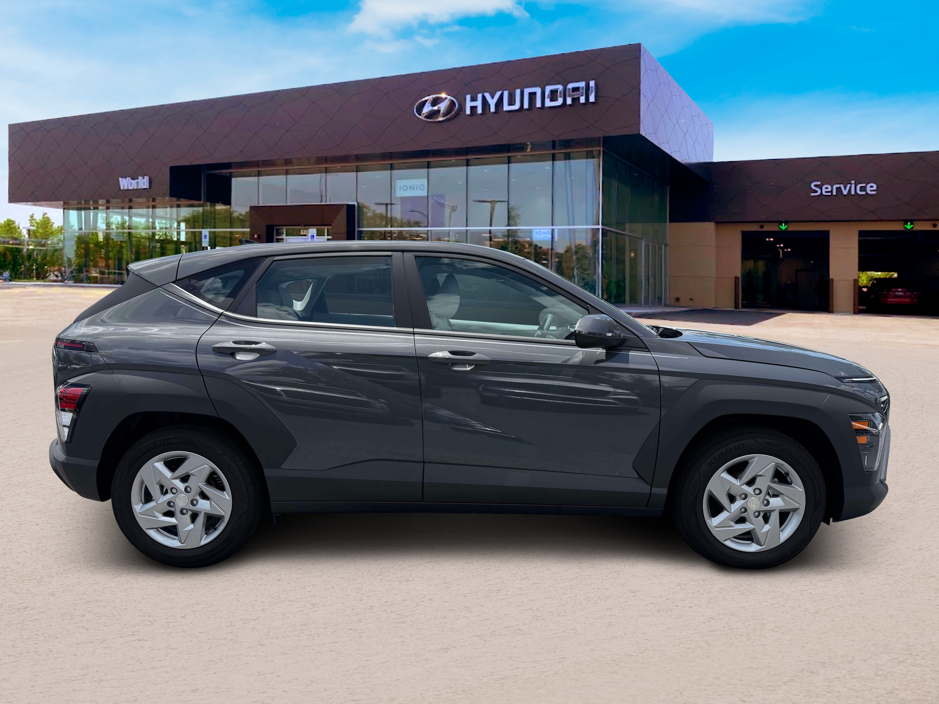 New 2027 Ecotronic Gray Pearl Hyundai SE FWD image 9