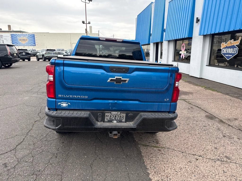 Used 2022 GLACIER BLUE METALLIC Chevrolet LT Trail Boss image 12