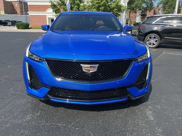 Certified Used 2024 Coastal Blue Metallic Cadillac V-Series image 3