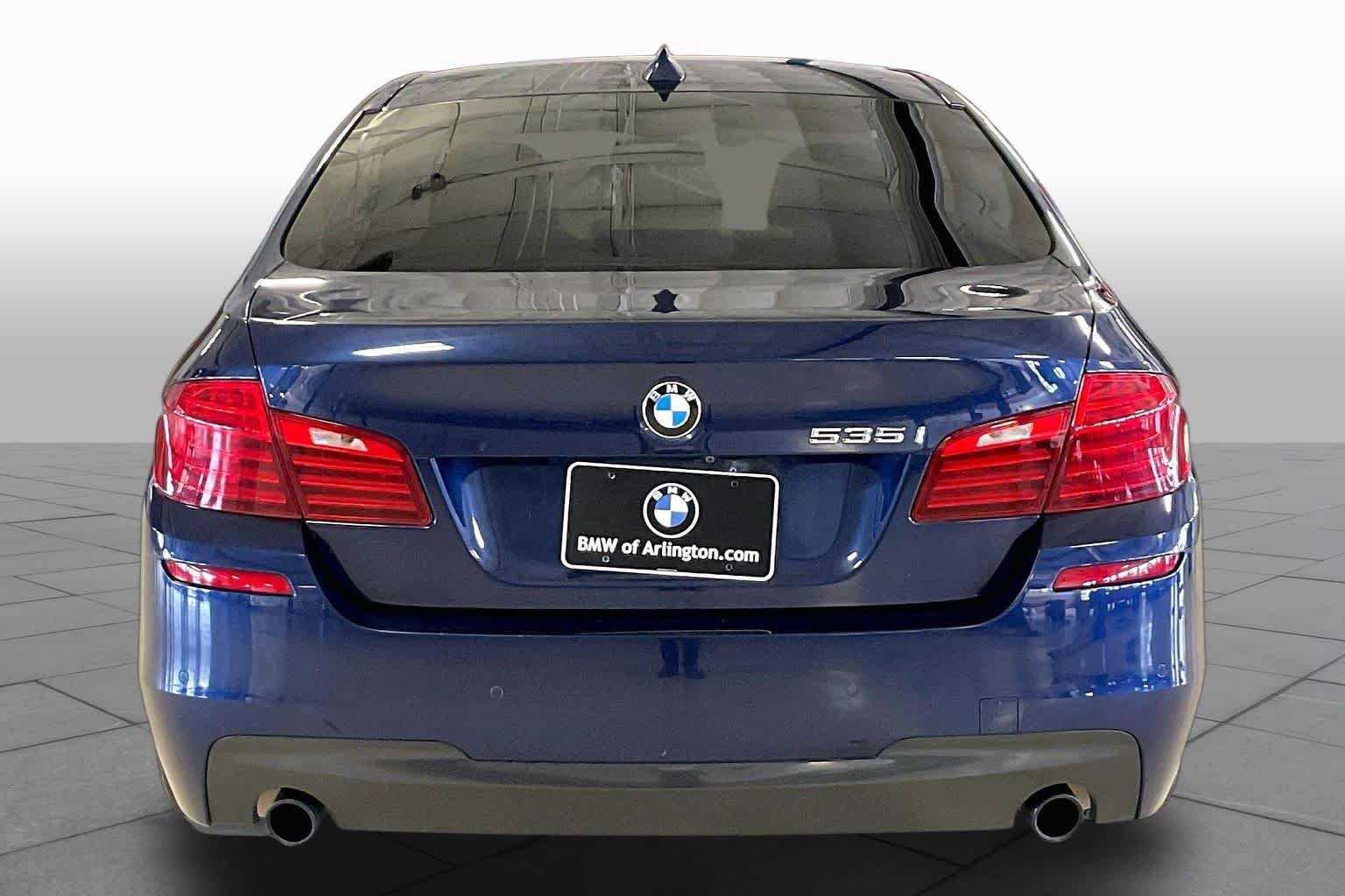 Used 2015 Mediterranean Blue Metallic BMW 535i image 4