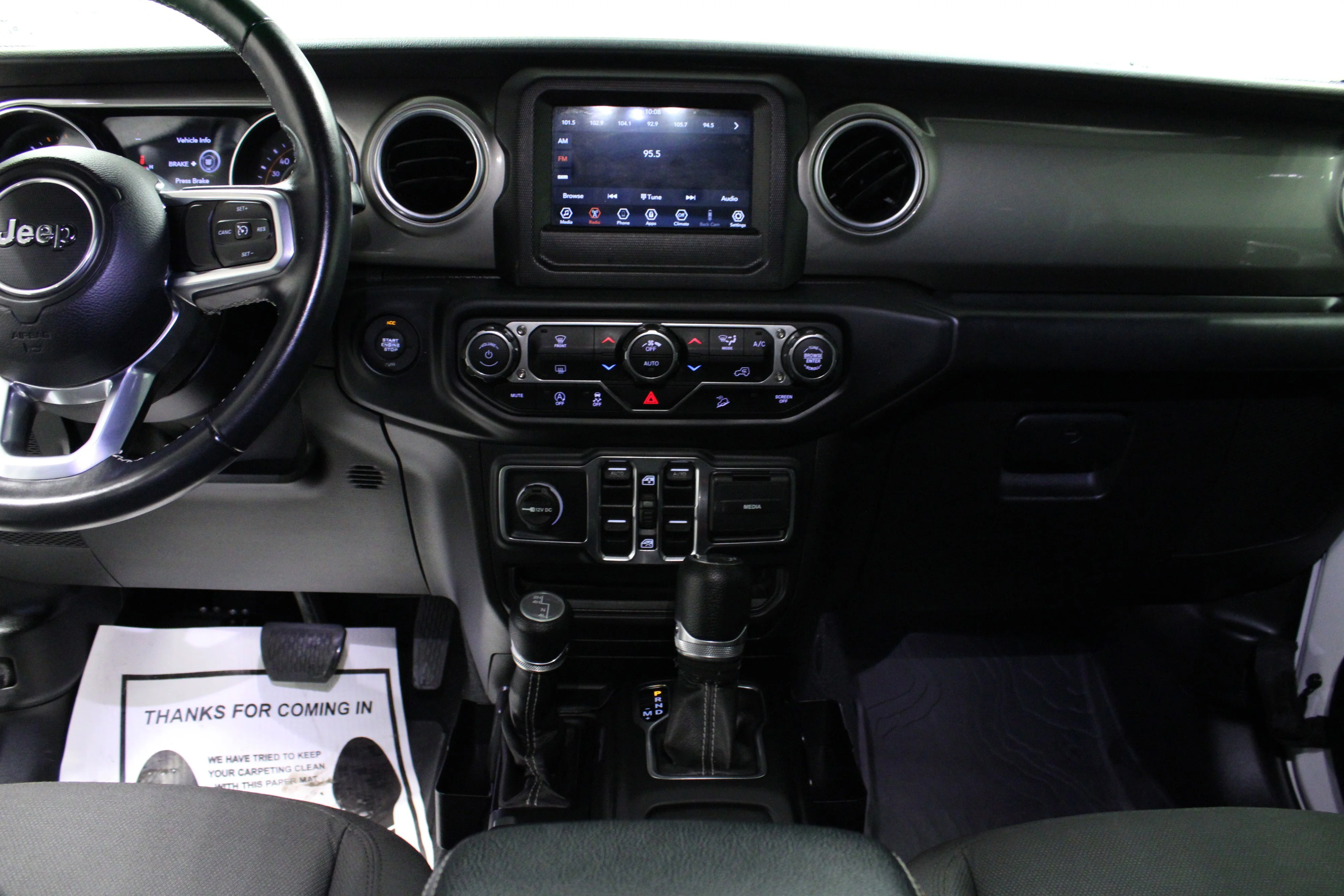 Used 2019 Bright White Clearcoat Jeep Sahara image 18