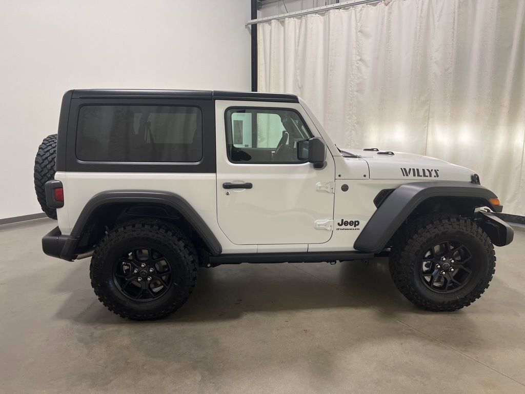 New 2026 Bright White Clear-Coat Exterior Paint Jeep Willys image 20