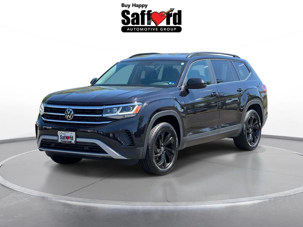 Used 2023 Black Volkswagen 3.6L V6 SE w/Technology image 1