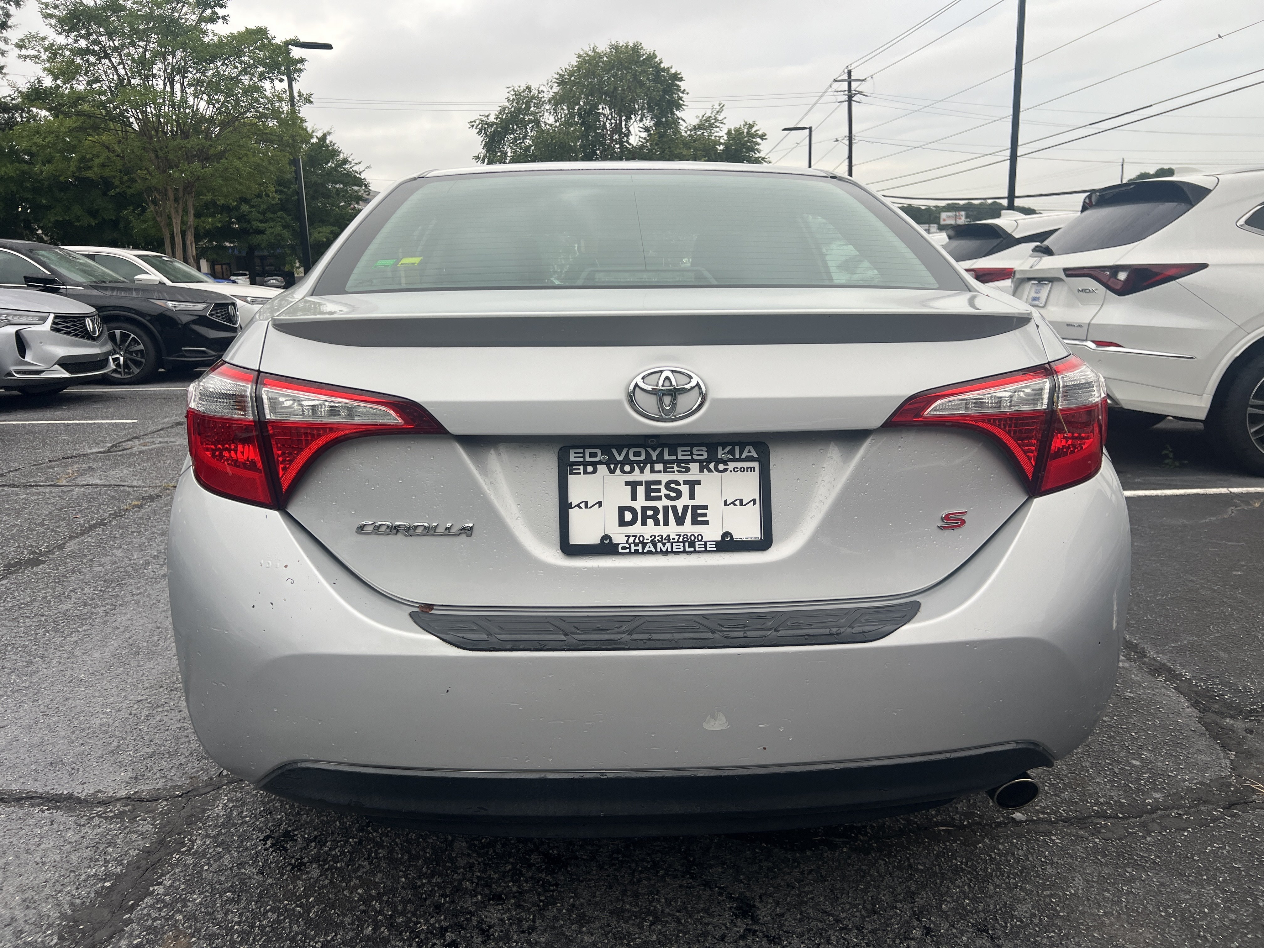 Used 2015 Classic Silver Metallic Toyota S Plus image 4