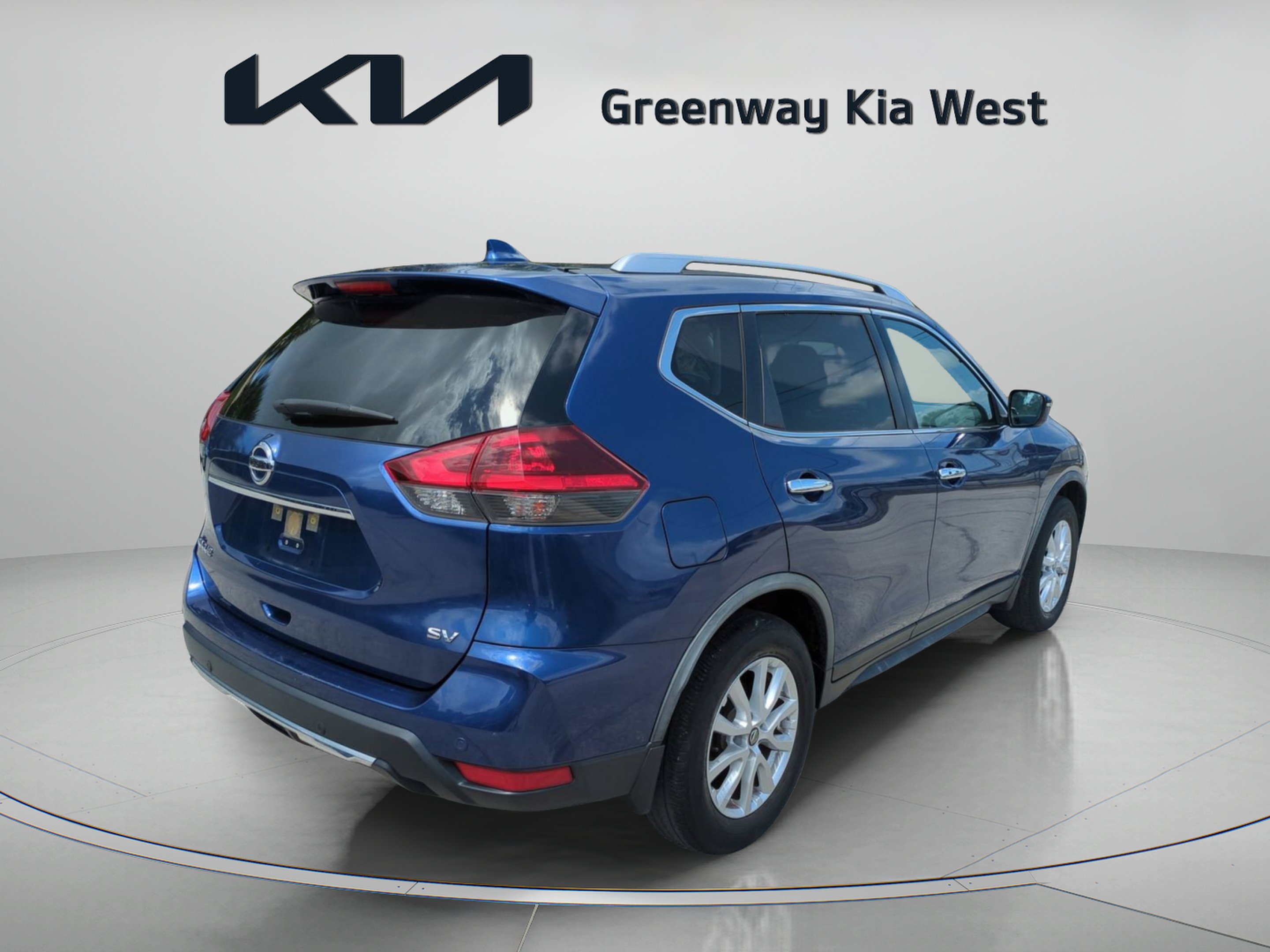 Used 2020 Caspian Blue Metallic Nissan SV image 8