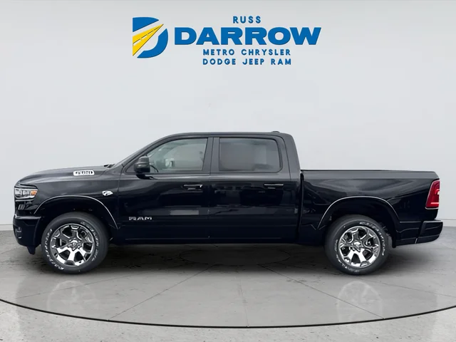 New 2026 Diamond Black Crystal Pearl-Coat Exterior Paint RAM Big Horn/Lone Star image 2