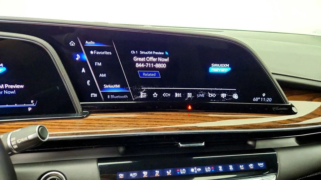 Used 2021 Satin Steel Metallic Cadillac 4WD 4dr Sport Platinum w/ Super Cruise & Night Vision image 18