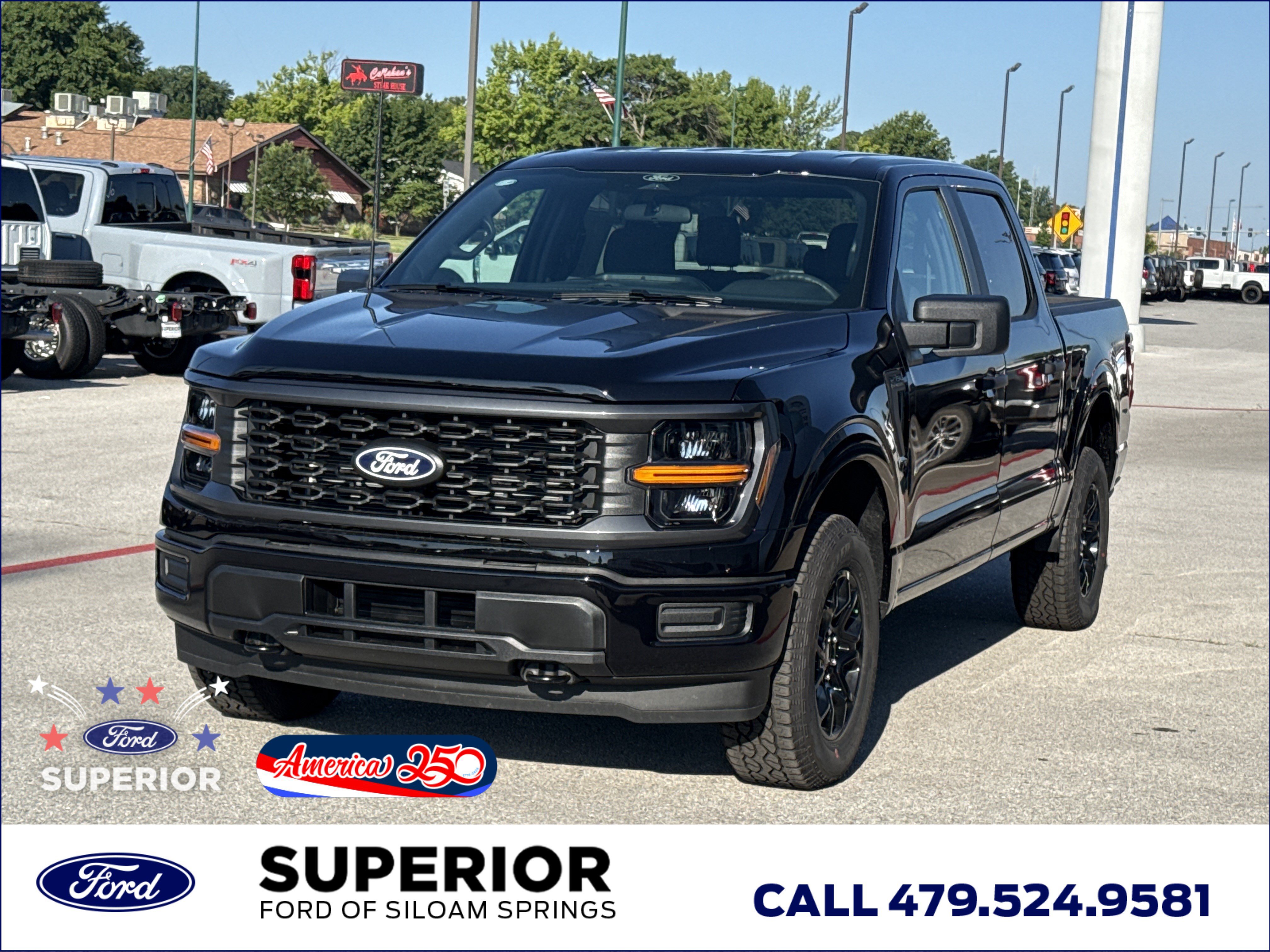 New 2026 Agate Black Metallic Ford STX 4WD image 11