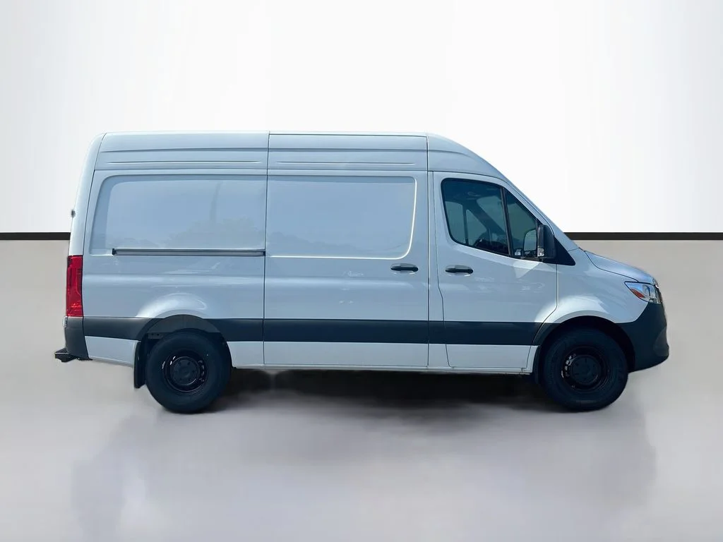 Used 2026 White Mercedes-Benz Cargo 144 WB High Roof w/ Ranger Shelving image 2