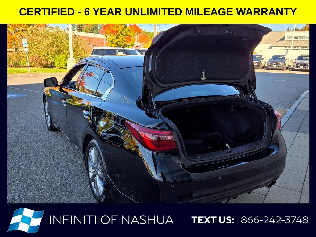 Certified Used 2024 Black INFINITI LUXE image 18