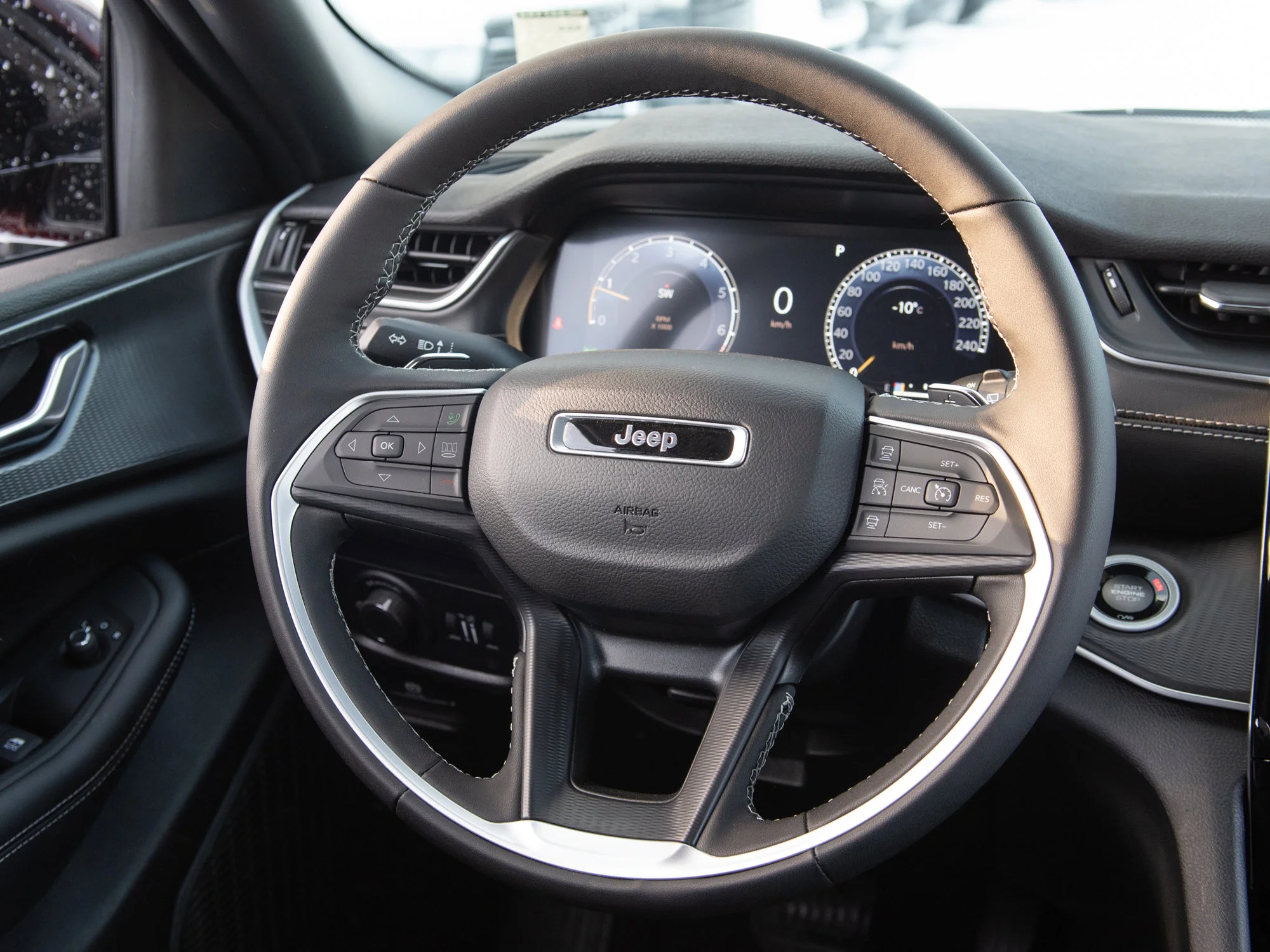 New 2025 Red Jeep Altitude* 4x4, Heated Leather, Wireless Charging Pad, Remote Start image 10