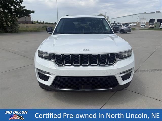 Used 2023 Bright White Clearcoat Jeep Limited image 4