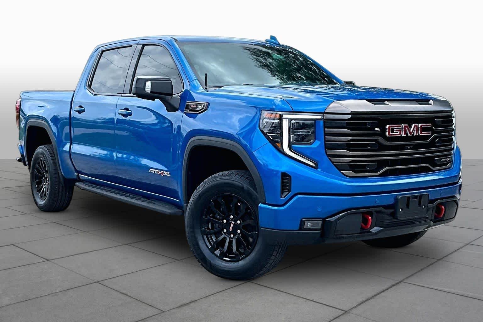 Used 2023 Dynamic Blue Metallic GMC AT4X image 3