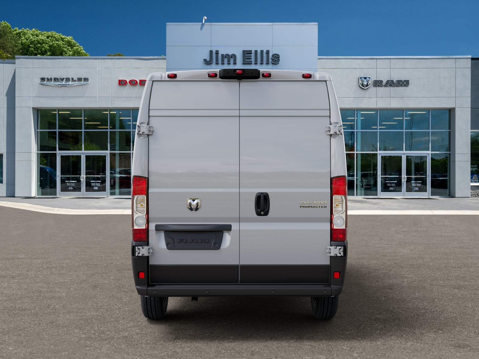 New 2026 Bright White Clear-Coat Exterior Paint RAM Tradesman image 33